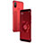 Funda Silicona Ultrafina Transparente T04 para Xiaomi Mi A2 Rojo