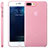 Funda Silicona Ultrafina Transparente T11 para Apple iPhone 7 Plus Rosa