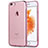 Funda Silicona Ultrafina Transparente T18 para Apple iPhone SE (2020) Oro Rosa