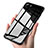 Funda Silicona Ultrafina Transparente T19 para Apple iPhone SE (2020) Negro