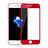 Protector de Pantalla Cristal Templado Integral F19 para Apple iPhone 8 Plus Rojo