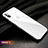 Protector de Pantalla Cristal Templado Trasera B02 para Apple iPhone Xs Blanco