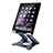 Soporte Universal Sostenedor De Tableta Tablets Flexible K18 para Apple iPad Air 4 10.9 (2020) Gris Oscuro