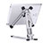 Soporte Universal Sostenedor De Tableta Tablets Flexible K19 para Apple iPad Pro 10.5 Plata