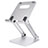 Soporte Universal Sostenedor De Tableta Tablets Flexible K20 para Amazon Kindle 6 inch Plata