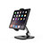 Soporte Universal Sostenedor De Tableta Tablets Flexible T02 para Apple iPad 10.2 (2021) Negro