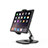 Soporte Universal Sostenedor De Tableta Tablets Flexible T02 para Apple iPad Air 5 10.9 (2022) Negro