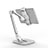 Soporte Universal Sostenedor De Tableta Tablets Flexible T44 para Apple iPad 4 Plata