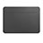 Suave Cuero Bolsillo Funda L01 para Apple MacBook Air 13 pulgadas Negro