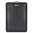 Suave Cuero Bolsillo Funda L01 para Huawei Honor MagicBook 14 Negro