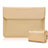 Suave Cuero Bolsillo Funda L01 para Samsung Galaxy Book S 13.3 SM-W767 Oro