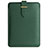 Suave Cuero Bolsillo Funda L04 para Apple MacBook Air 11 pulgadas Verde