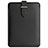 Suave Cuero Bolsillo Funda L04 para Apple MacBook Pro 15 pulgadas Retina Negro