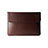 Suave Cuero Bolsillo Funda L05 para Apple MacBook 12 pulgadas Marron