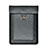 Suave Cuero Bolsillo Funda L09 para Apple MacBook Pro 13 pulgadas Negro
