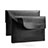 Suave Cuero Bolsillo Funda L11 para Apple MacBook Pro 15 pulgadas Negro