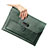 Suave Cuero Bolsillo Funda L12 para Apple MacBook Air 13 pulgadas (2020) Verde