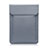 Suave Cuero Bolsillo Funda L21 para Apple MacBook 12 pulgadas Gris