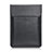 Suave Cuero Bolsillo Funda L21 para Apple MacBook Air 11 pulgadas Negro