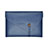 Suave Cuero Bolsillo Funda L22 para Apple MacBook 12 pulgadas Azul