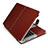 Suave Cuero Bolsillo Funda L24 para Apple MacBook Air 11 pulgadas Marron