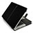 Suave Cuero Bolsillo Funda L24 para Apple MacBook Air 13.3 pulgadas (2018) Negro