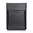 Suave Cuero Bolsillo Funda para Samsung Galaxy Book S 13.3 SM-W767 Negro