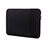 Suave Terciopelo Tela Bolsa Funda L04 para Huawei Honor MagicBook 14 Negro