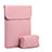 Suave Terciopelo Tela Bolsa Funda para Apple MacBook 12 pulgadas Rosa