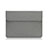 Suave Terciopelo Tela Bolsa Funda para Huawei Honor MagicBook 15 Gris