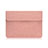 Suave Terciopelo Tela Bolsa Funda para Huawei Honor MagicBook 15 Rosa