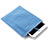 Suave Terciopelo Tela Bolsa Funda para Huawei MediaPad M3 Lite 10.1 BAH-W09 Azul Cielo