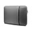 Suave Terciopelo Tela Bolsa Funda S01 para Samsung Galaxy Book Flex 13.3 NP930QCG Gris