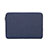 Suave Terciopelo Tela Bolsa Funda S01 para Samsung Galaxy Book Flex 15.6 NP950QCG Azul Real