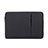 Suave Terciopelo Tela Bolsa Funda S01 para Samsung Galaxy Book Flex 15.6 NP950QCG Negro