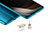 Tapon Antipolvo USB-C Jack Type-C Universal H03 para Apple iPhone 15 Pro Oro