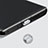 Tapon Antipolvo USB-C Jack Type-C Universal H08 para Apple iPad Air 5 10.9 (2022) Plata