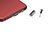 Tapon Antipolvo USB-C Jack Type-C Universal H17 para Apple iPad Pro 11 (2021) Gris Oscuro