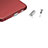 Tapon Antipolvo USB-C Jack Type-C Universal H17 para Apple iPad Pro 11 (2021) Plata