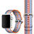 Tela Correa De Reloj Pulsera Eslabones para Apple iWatch 2 42mm Naranja