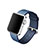 Tela Correa De Reloj Pulsera Eslabones para Apple iWatch 38mm Azul