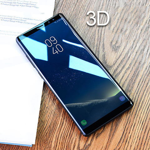 3D Protector de Pantalla Cristal Templado para Samsung Galaxy Note 8 Claro