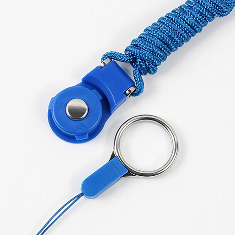 Acollador Correa de Cuello Cordon Lanyard Azul