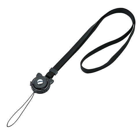 Acollador Correa de Cuello Cordon Lanyard B01 Negro