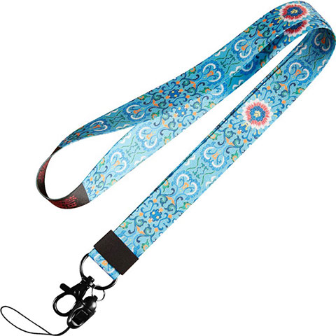 Acollador Correa de Cuello Cordon Lanyard N02 Azul