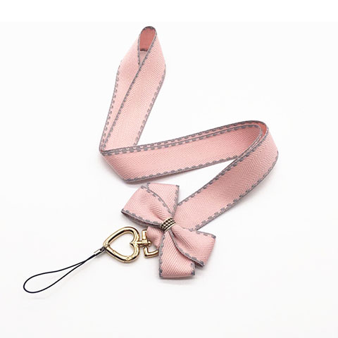 Acollador Correa de Cuello Cordon Lanyard N07 Oro Rosa