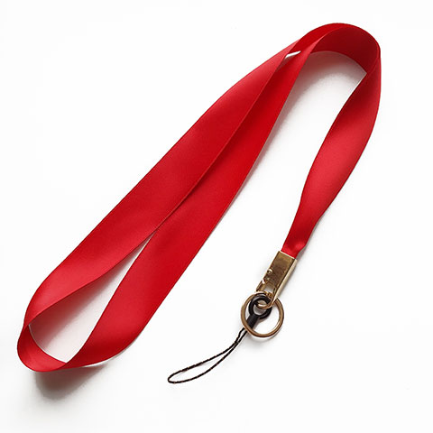 Acollador Correa de Cuello Cordon Lanyard N10 Rojo