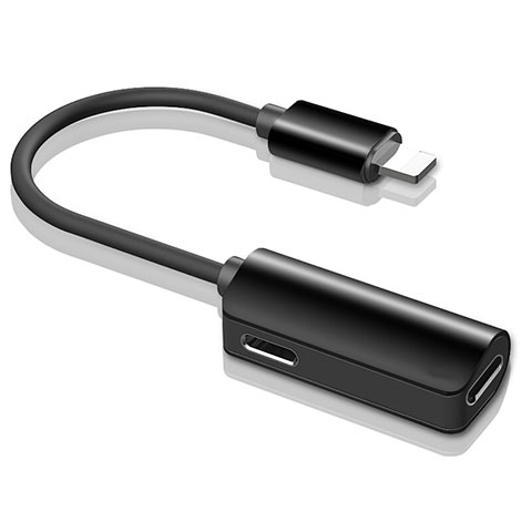 Cable Adaptador Lightning USB H01 para Apple iPad Air 10.9 (2020) Negro