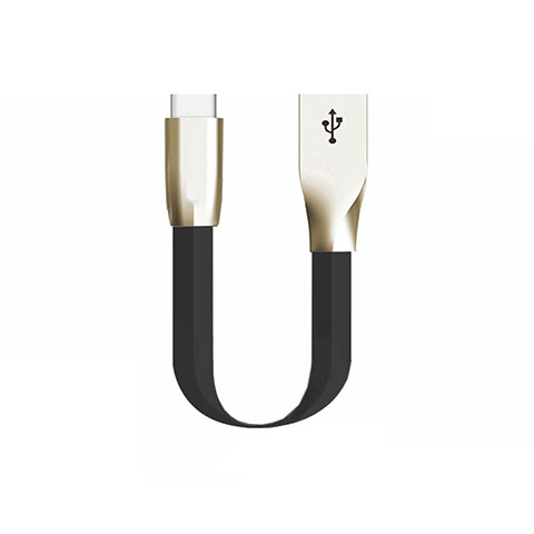 Cable Type-C Android Universal 30cm S06 para Apple iPad Pro 11 (2021) Negro