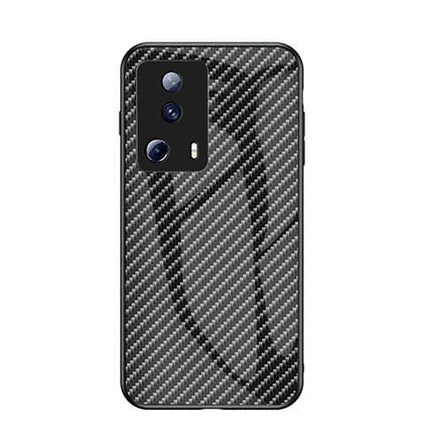 Carcasa Bumper Funda Silicona Espejo Gradiente Arco iris LS2 para Xiaomi Mi 12 Lite NE 5G Negro